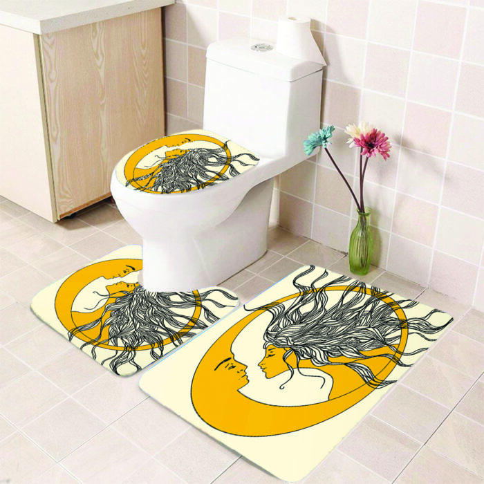 Love Circle Bath Mat - Image 1