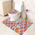Multi-Mandala Bath Mat