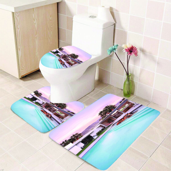 Pool Tiger Bath Mat - Image 1